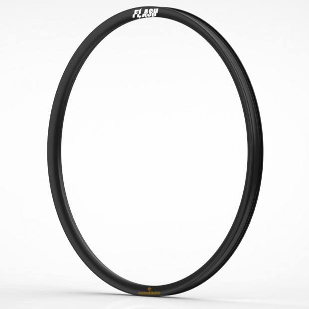 FALSH 32-Zoll-Carbon-Fahrradfelge, Innenbreite 38,33x25 mm, Tiefe 30 mm, schlauchlos hakenlos asymmetrisch, Gewicht 440 g